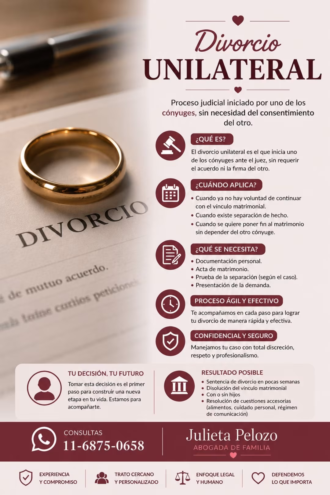 Divorcio Unilateral